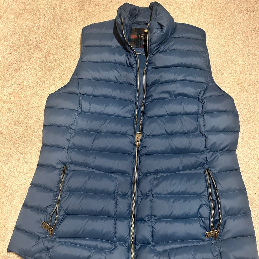 Pendleton Navy Quilted Jacket - image 1